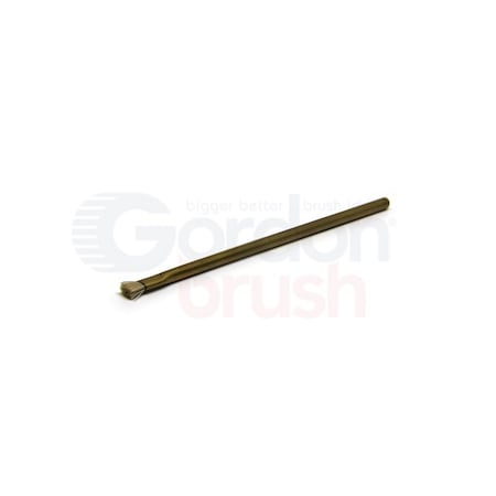Gordon Brush 1/8" Applicator Brush, Brass Handle, 12 PK BT201HHG-12